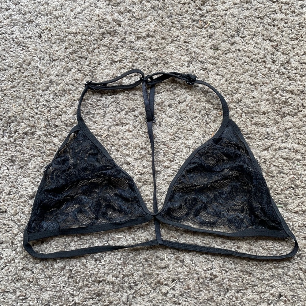 Black Lace Bandeau